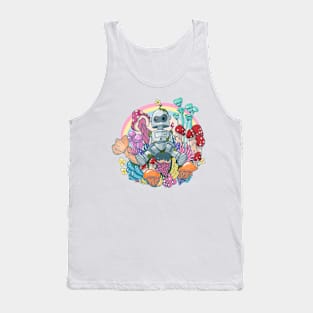 Robot and my Plants Tank Top